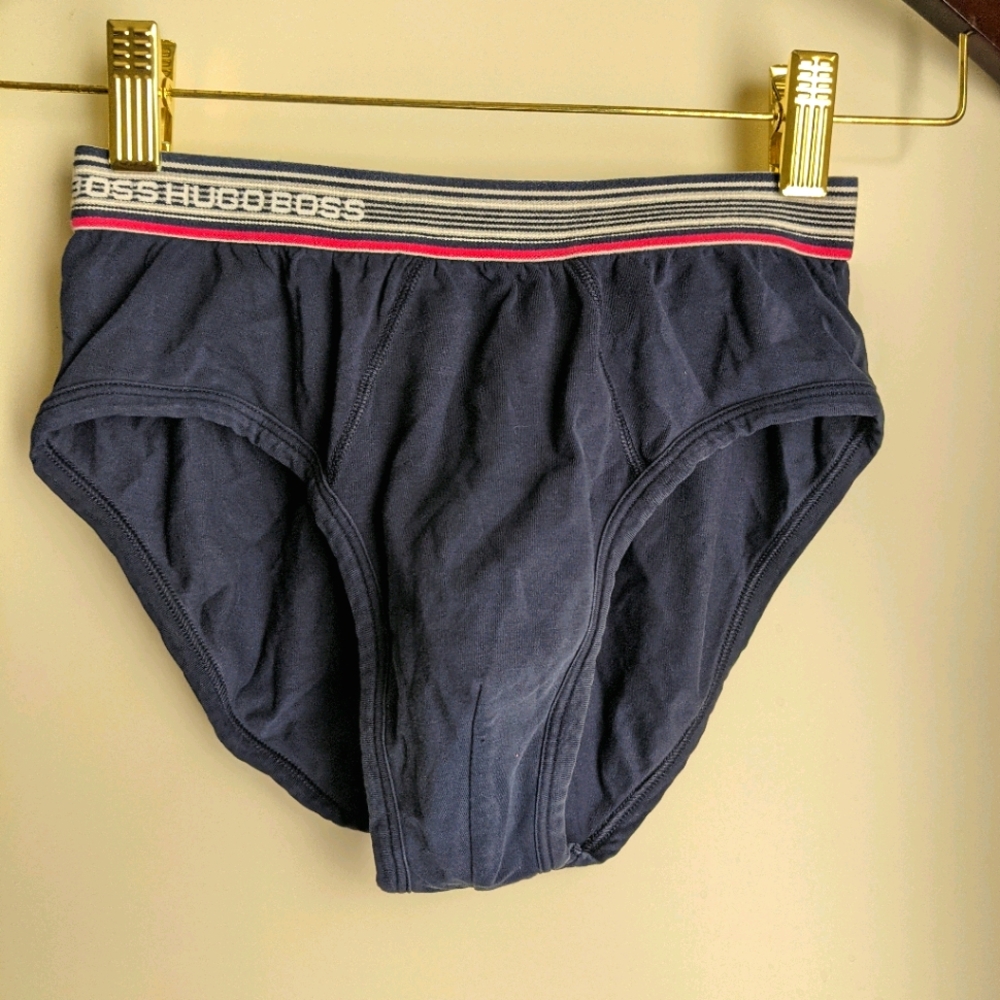 Boss Hugo Boss Briefs Dark Navy Blue size Small